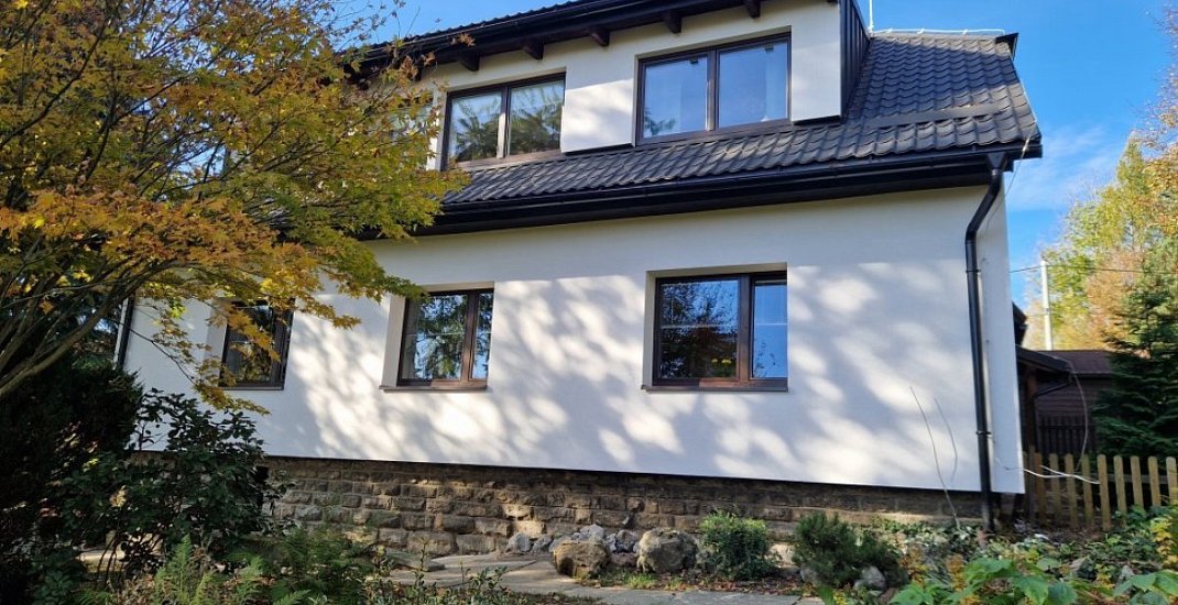 Nejnovější realizace zateplení fasády v Kozlovicích