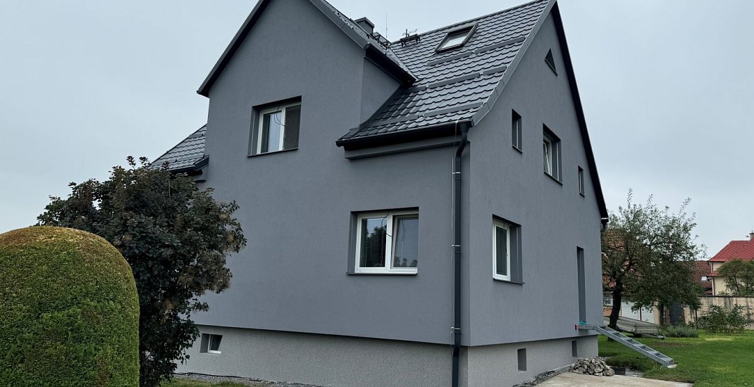 Nejnovější realizace zateplení rodinného domu na dotaci Oprav dům po babičce