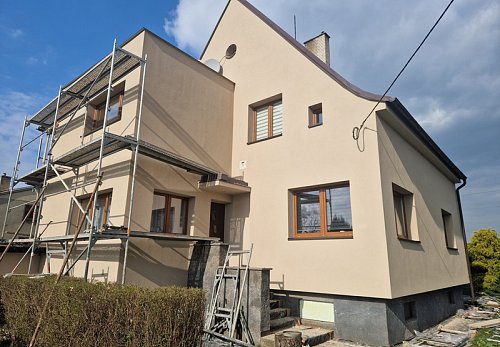 Zateplení rodinného domu Žabeň