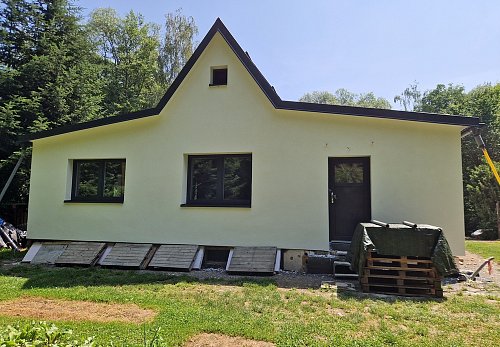 Realizace zateplení a fasády rodinného domu Baška