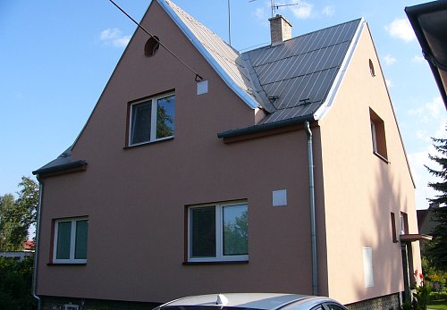 Zateplení rodinného domu Šenov