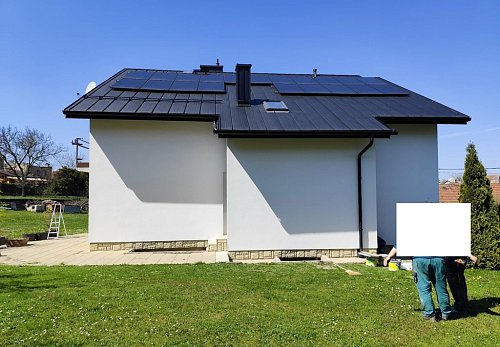 Zateplení rodinného domu Suchdol nad Odrou