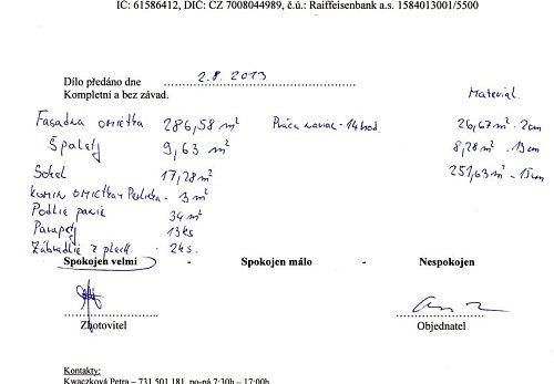 Zateplení rodinného domu Frýdek-Místek