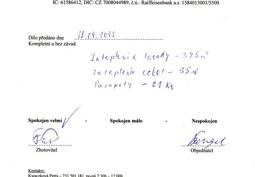 Zateplení bytového domu Orlová-Lutyně  - bytový dům