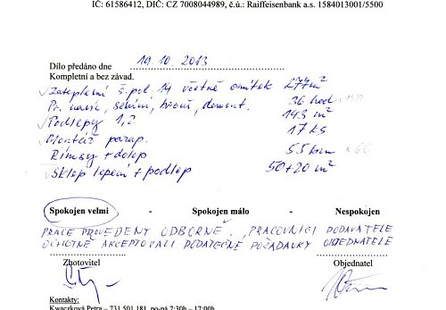 Zateplení rodinného domu Petrovice u Karviné