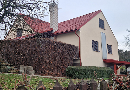 Zateplení rodinného domu Děrné