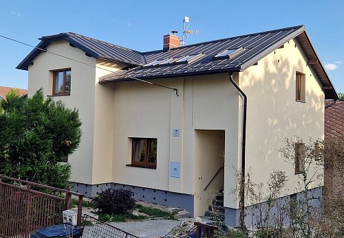 Zateplení rodinného domu Vřesina