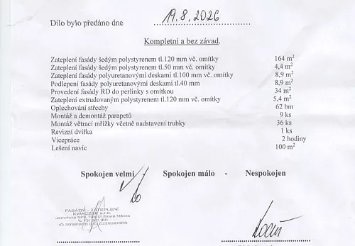 Zateplení rodinného domu Rychvald