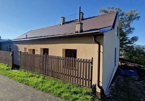 Realizace zateplení a fasády rodinného domu Bystřice