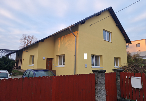 Zateplení rodinného domu Dobroslavice
