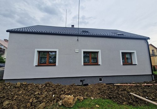 Zateplení rodinného domu Libhošť