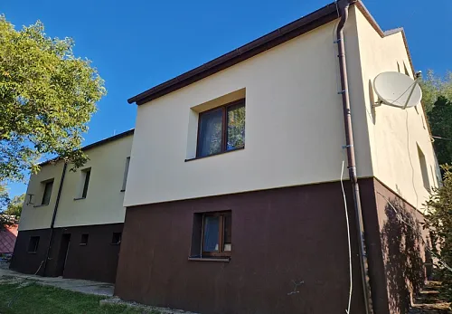 Realizace zateplení a fasády rodinného domu Bystřice