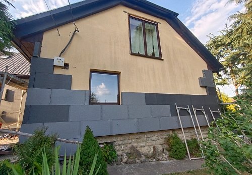 Zateplení rodinného domu Kozlovice