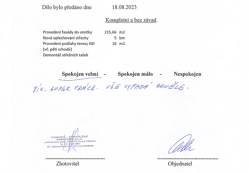 Zateplení rodinného domu Horní Suchá
