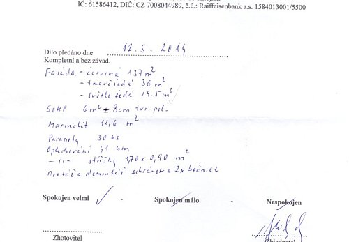 Zateplení bytového domu BYTOVÝ DŮM - F-M zateplení na rošt