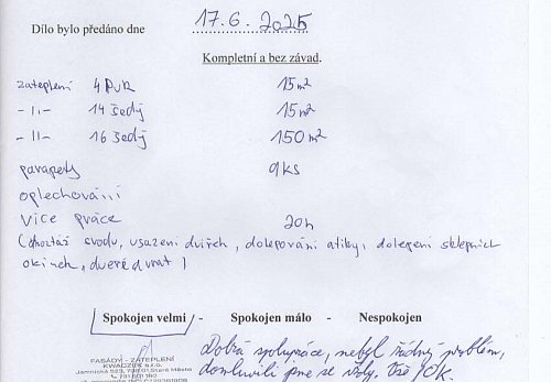 Zateplení rodinného domu Ostrava - Výškovice