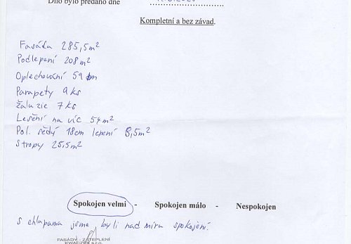 Zateplení rodinného domu Těrlicko - Hradiště