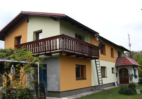 Zateplení rodinného domu Nová Ves u Frýdlantu