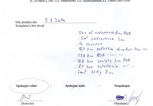 Zateplení rodinného domu Opava
