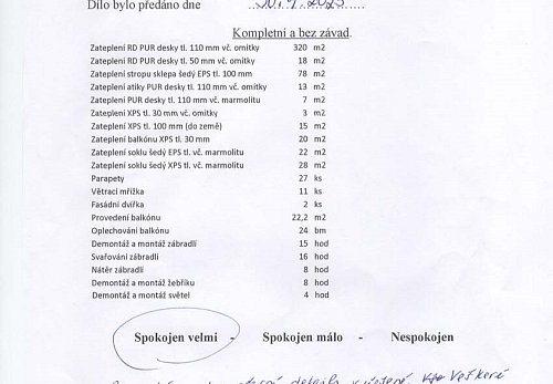 Zateplení rodinného domu Dolní Domaslavice