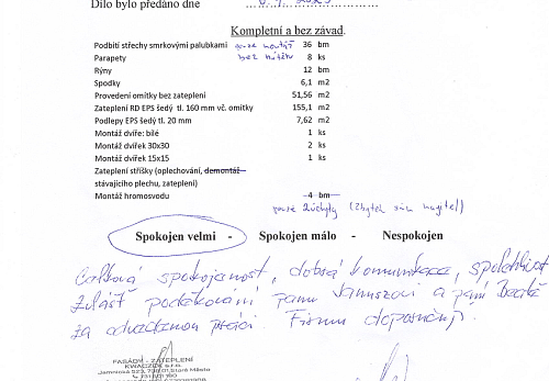 Zateplení rodinného domu Dolní Lutyně