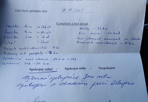 Zateplení rodinného domu Orlová - Lutyně