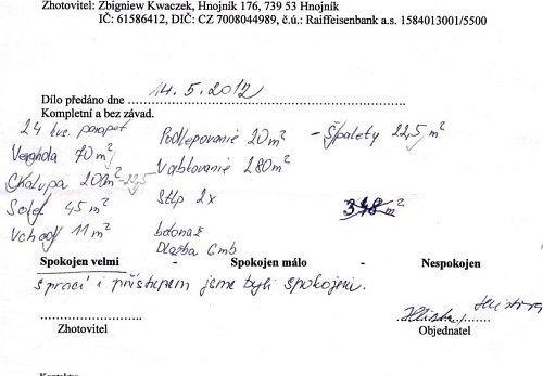 Zateplení rodinného domu Lučina