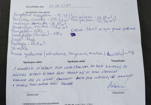 Zateplení rodinného domu Ostrava - Radvanice