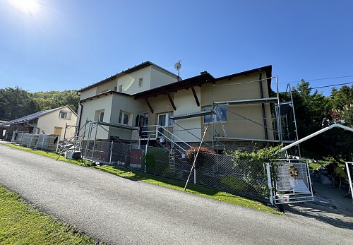 Zateplení rodinného domu Hukvaldy