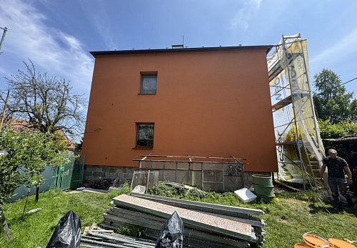 Zateplení rodinného domu Šenov