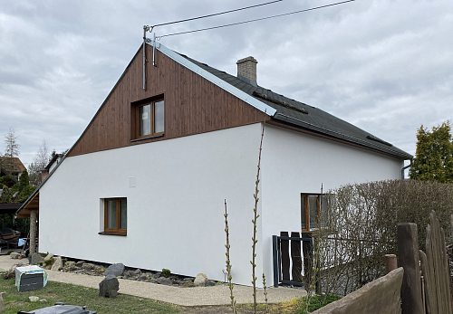 Zateplení rodinného domu Metylovice