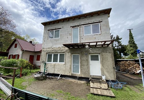 Realizace zateplení a fasády rodinného domu Raškovice