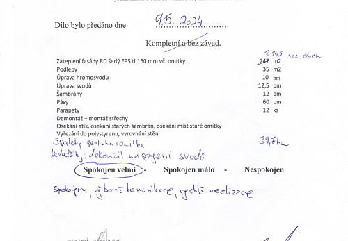 Zateplení rodinného domu Příbor