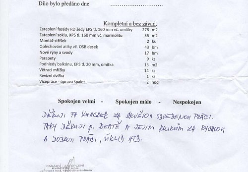 Zateplení rodinného domu Petrovice u Karviné