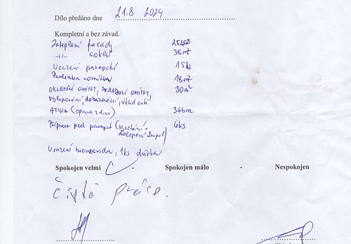 Zateplení rodinného domu Dobrá