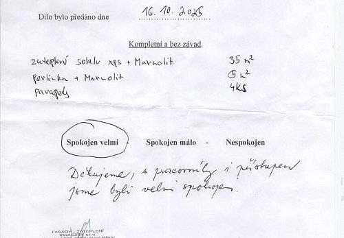 Zateplení rodinného domu Třinec - Nebory