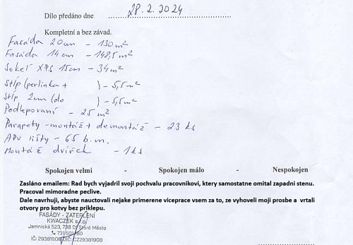 Zateplení rodinného domu Kozlovice