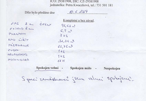 Zateplení rodinného domu Frýdlant nad Ostravicí