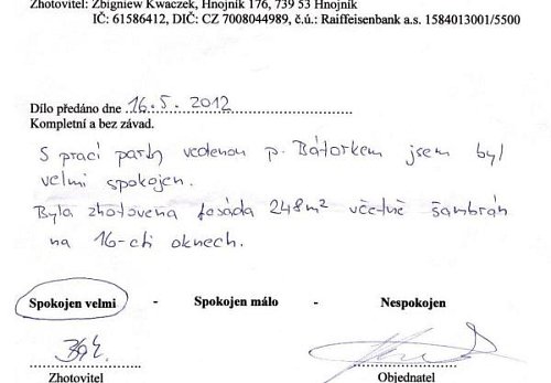 Zateplení rodinného domu Mosty u Jablunkova - Šance