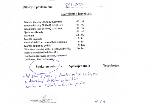 Zateplení rodinného domu Sviadnov