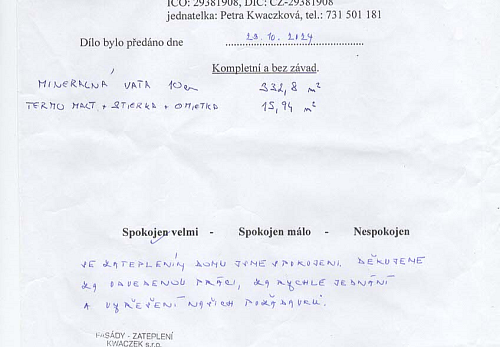 Zateplení rodinného domu Baška