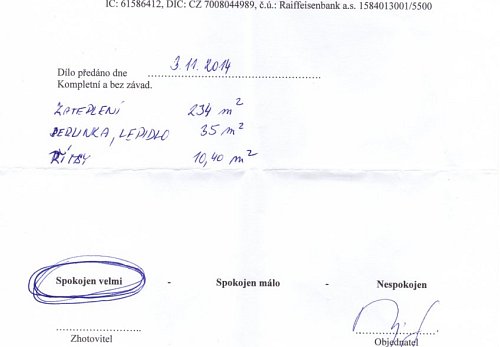 Zateplení rodinného domu Karviná - Louky