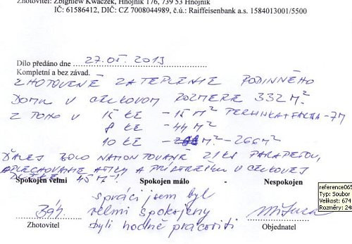 Zateplení rodinného domu Ostrava - Hrabová