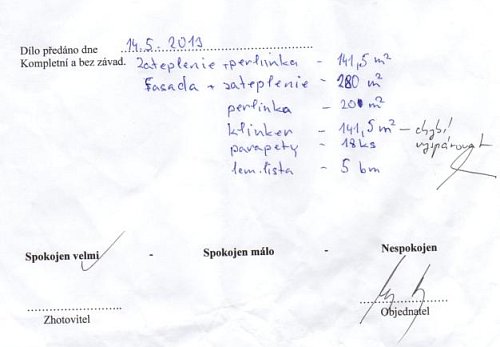 Zateplení rodinného domu Morávka