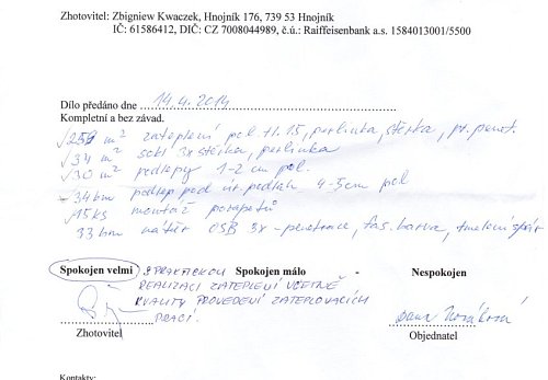 Zateplení rodinného domu Karviná - Mizerov