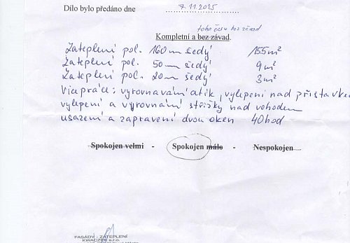 Zateplení rodinného domu Ostrava - Michálkovice