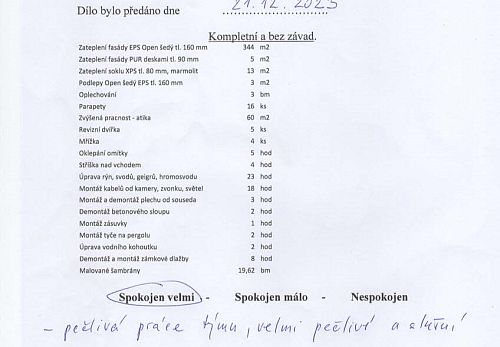 Zateplení rodinného domu Ostrava - Mariánské Hory