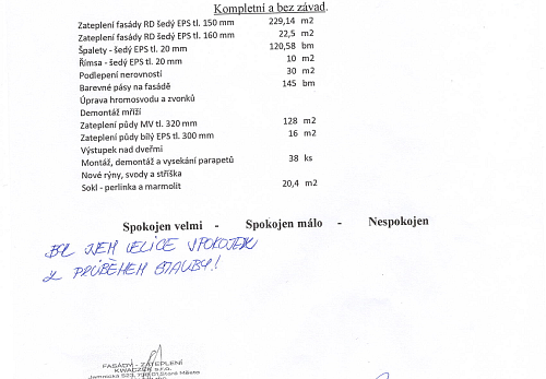 Zateplení bytového domu Nový Jičín