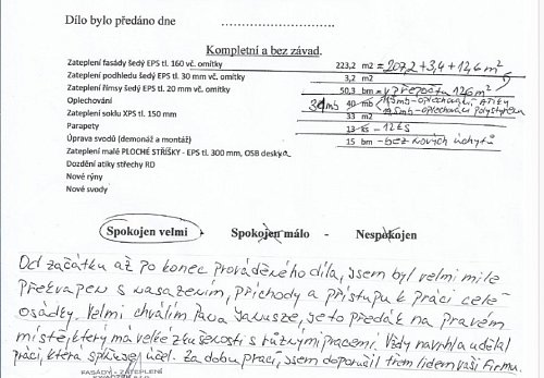 Zateplení rodinného domu Petřvald u Karviné