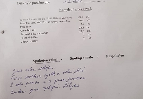 Zateplení rodinného domu Horní Těrlicko